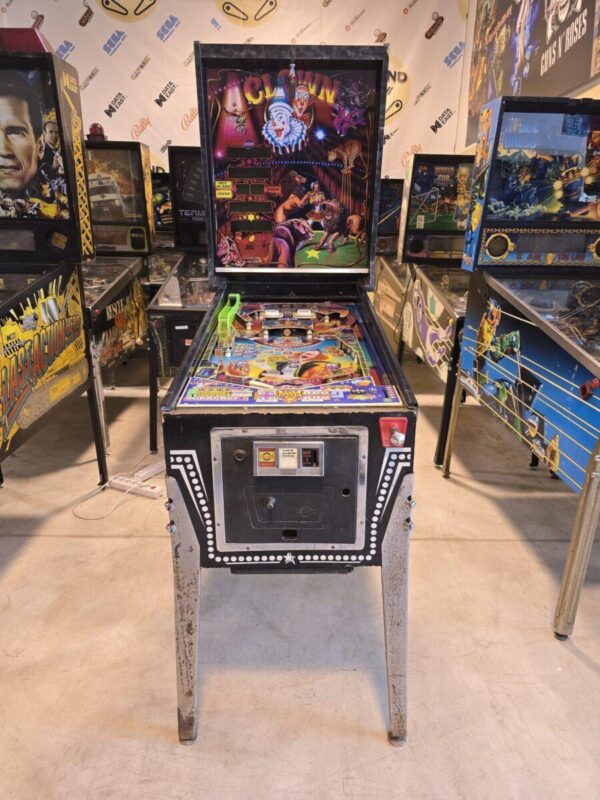 CLOWN INDER PINBALL FLIPPER (PROJECT OR FOR PARTS) (T2215)