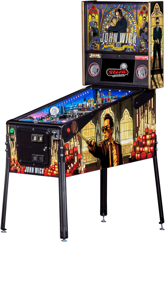 JOHN WICK LE NIB STERN PINBALL FLIPPER (S0016)