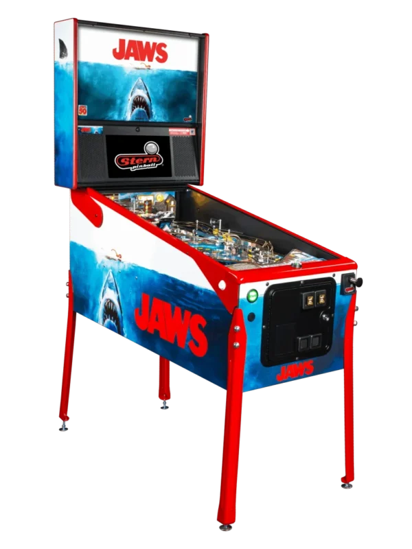 JAWS 50Th ANNIVERSARY PREMIUM NIB STERN PINBALL FLIPPER (S0039)