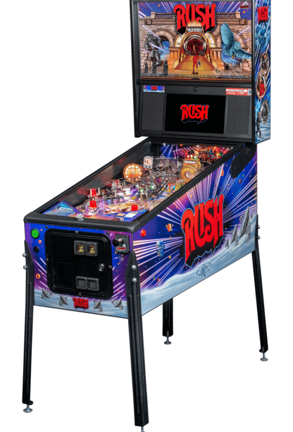 RUSH PREMIUM NIB STERN PINBALL FLIPPER (S0021)