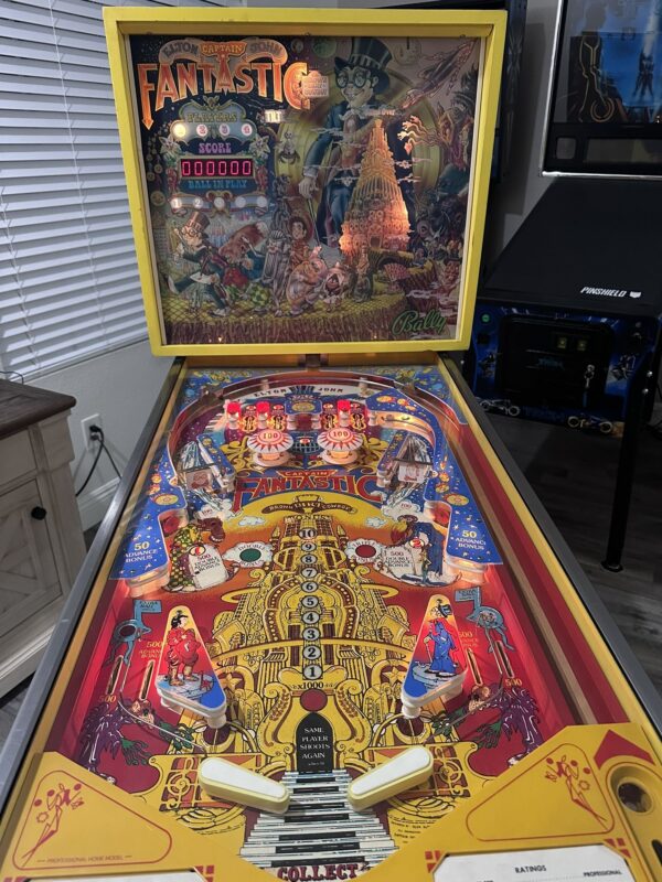 Captain Fantastic and the Brown Dirt Cowboy Pinball Machine!